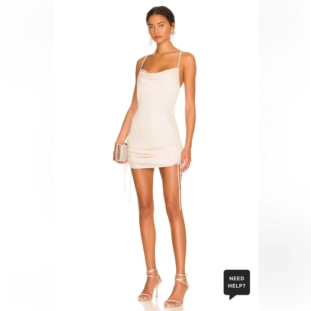 ASTR the Label - Claire Mini Dress in Cream - Picture 2 of 7